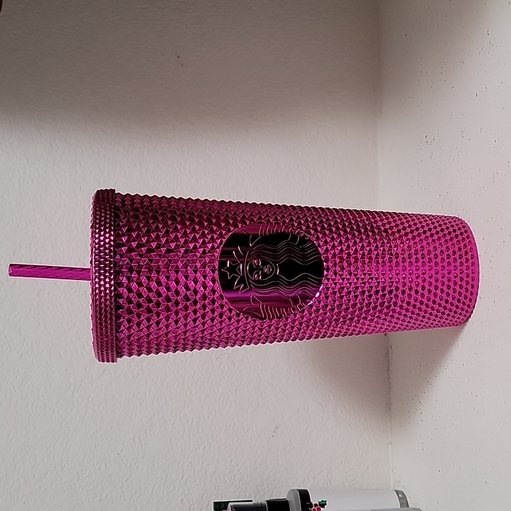 Chrome Studded Starbucks Tumbler